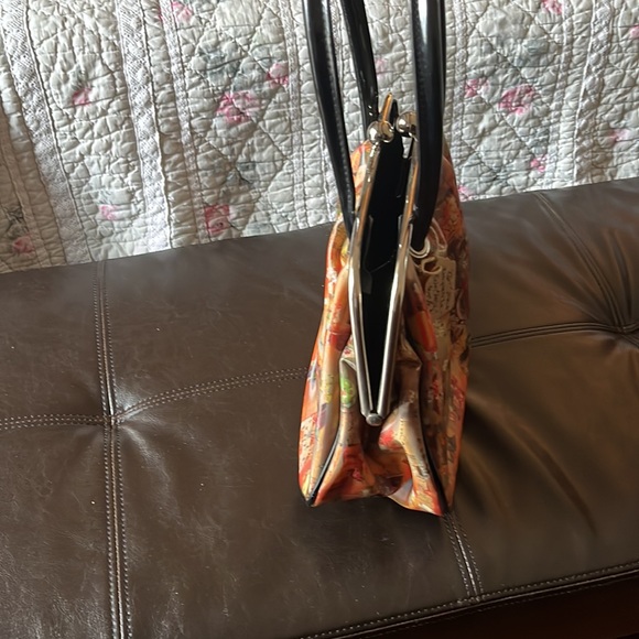 Large Change purse style Asian Oriental design Hand Bag 3D - Picture 9 of 11